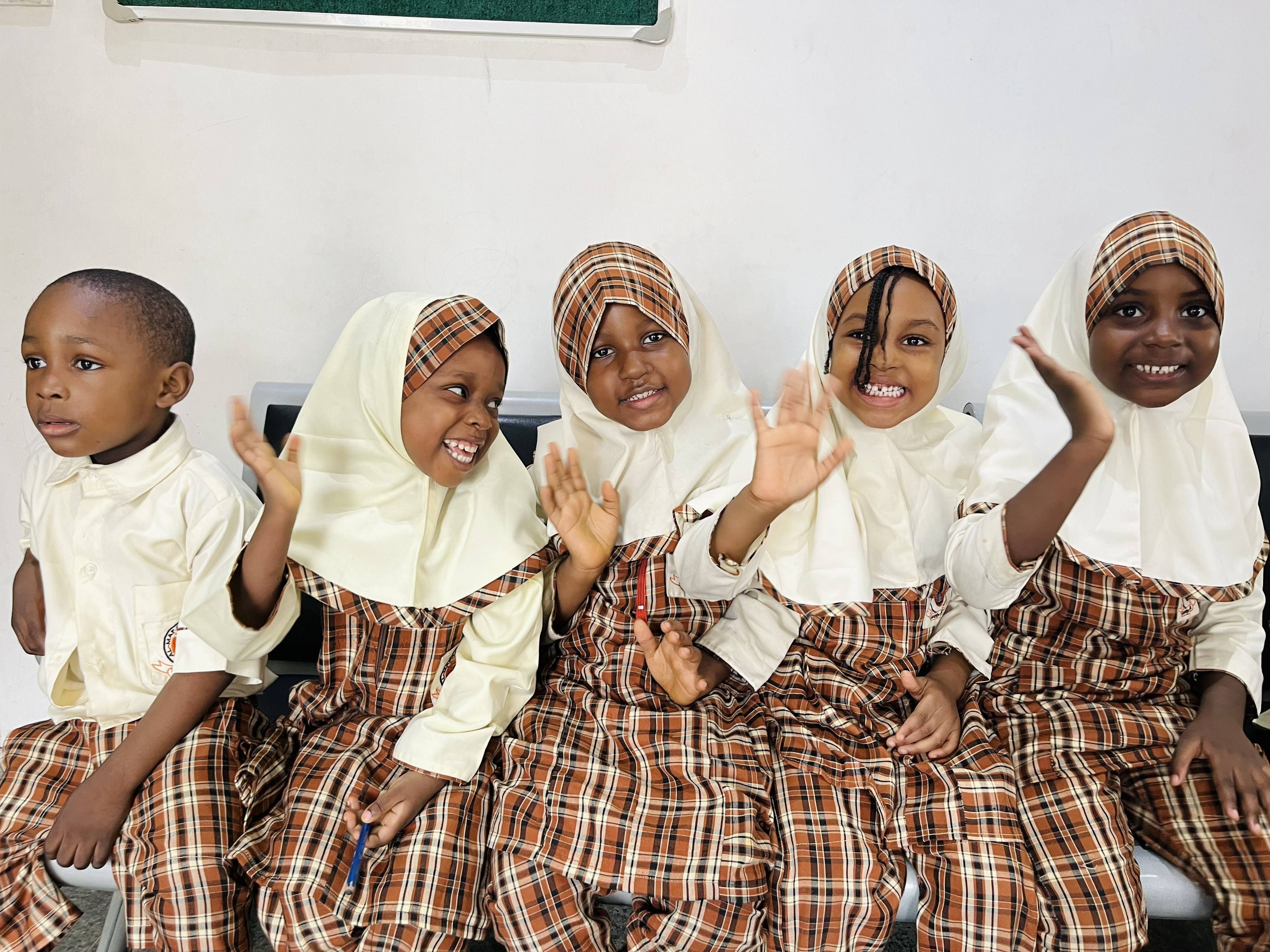 Al-Mafaaz Academy pupils and learning environment